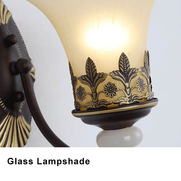 LuminoGlow - Retro wandlamp met dubbele lampenkappen