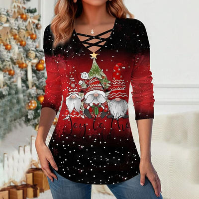 Gradiënt Kerstblouse