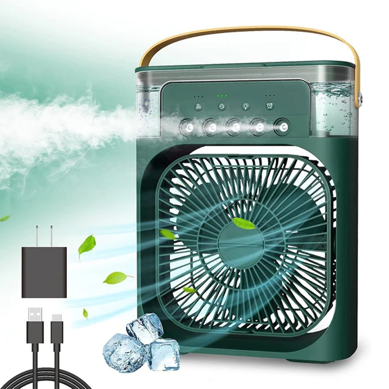 50% RABATT | CoolBreeze™ - Draagbare vernevelingsventilator