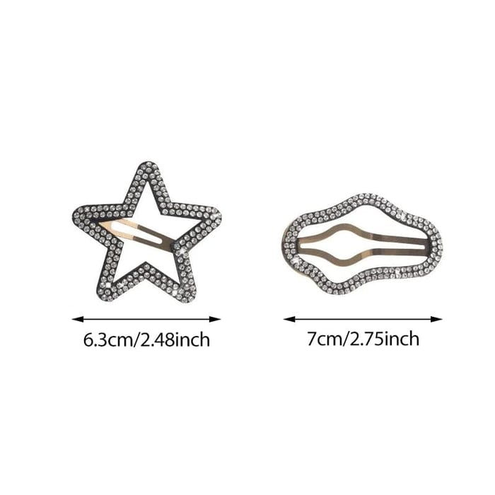 2+2 GRATIS | Rhiny™ - Strass-klikbare haarclips [Laatste dag korting]