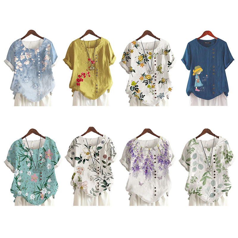 Lila® | Comfortabel luchtig zomershirt