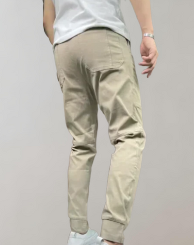 Birk - skinny jogger met hoge stretch en meerdere zakken