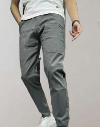 Birk - skinny jogger met hoge stretch en meerdere zakken