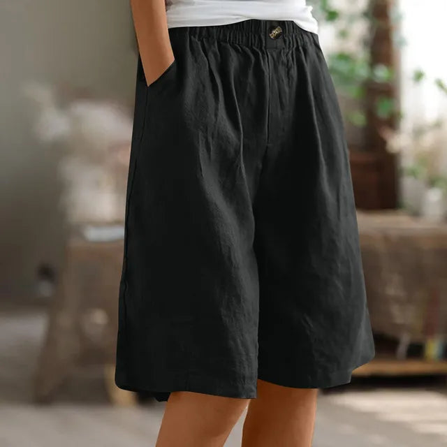 Catherine - Elegante Katoenen Dames Shorts