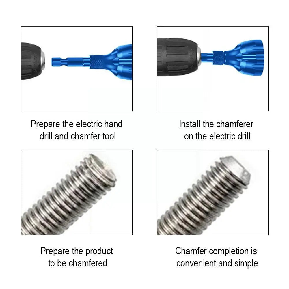 50% KORTING | DrillMaster™ - Roestvrij Staal Ontbramen Extern Afschuingereedschap [Laatste dag korting]