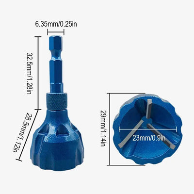 50% KORTING | DrillMaster™ - Roestvrij Staal Ontbramen Extern Afschuingereedschap [Laatste dag korting]