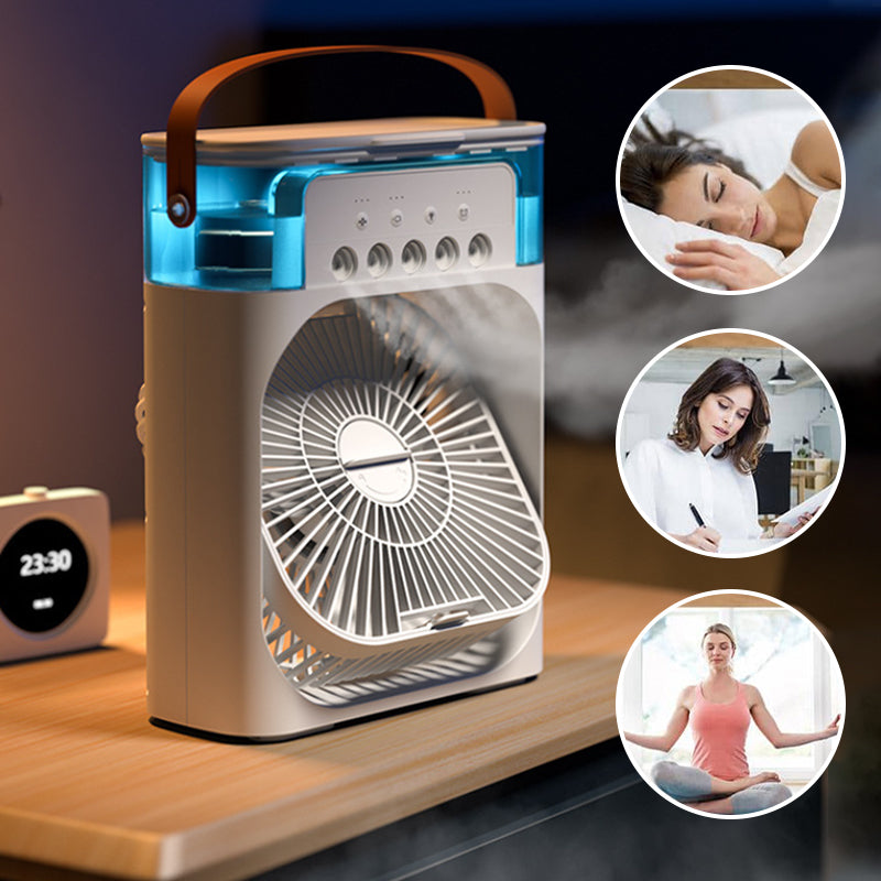 50% RABATT | CoolBreeze™ - Draagbare vernevelingsventilator