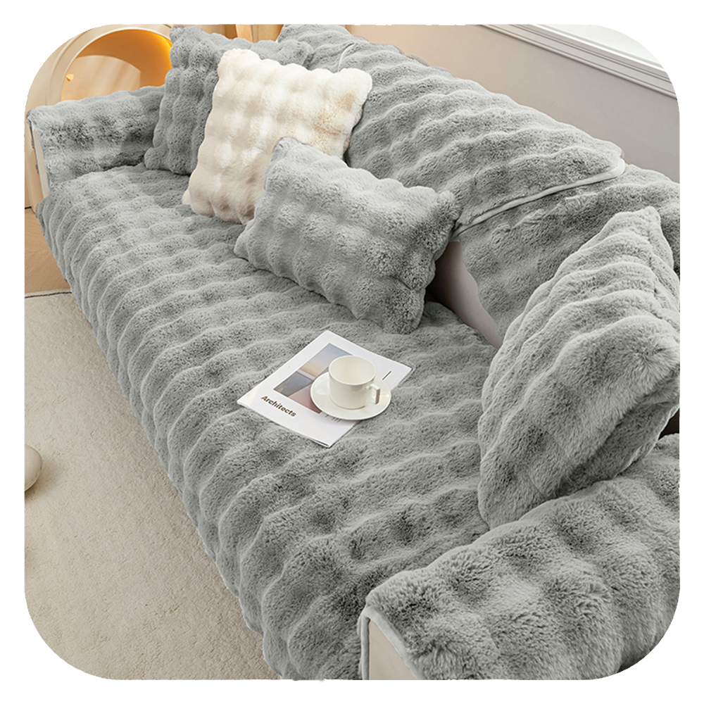 Plushy™ - Luxueuze bankbescherming, ultiem comfort en zachtheid! [Laatste dag korting]