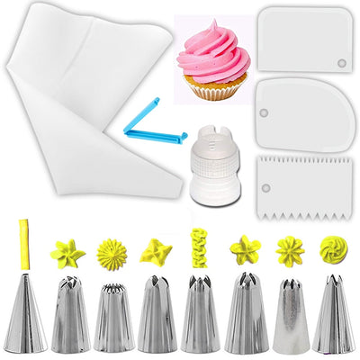 Cake decoratie nozzle set - Voor thuis en professioneel gebruik