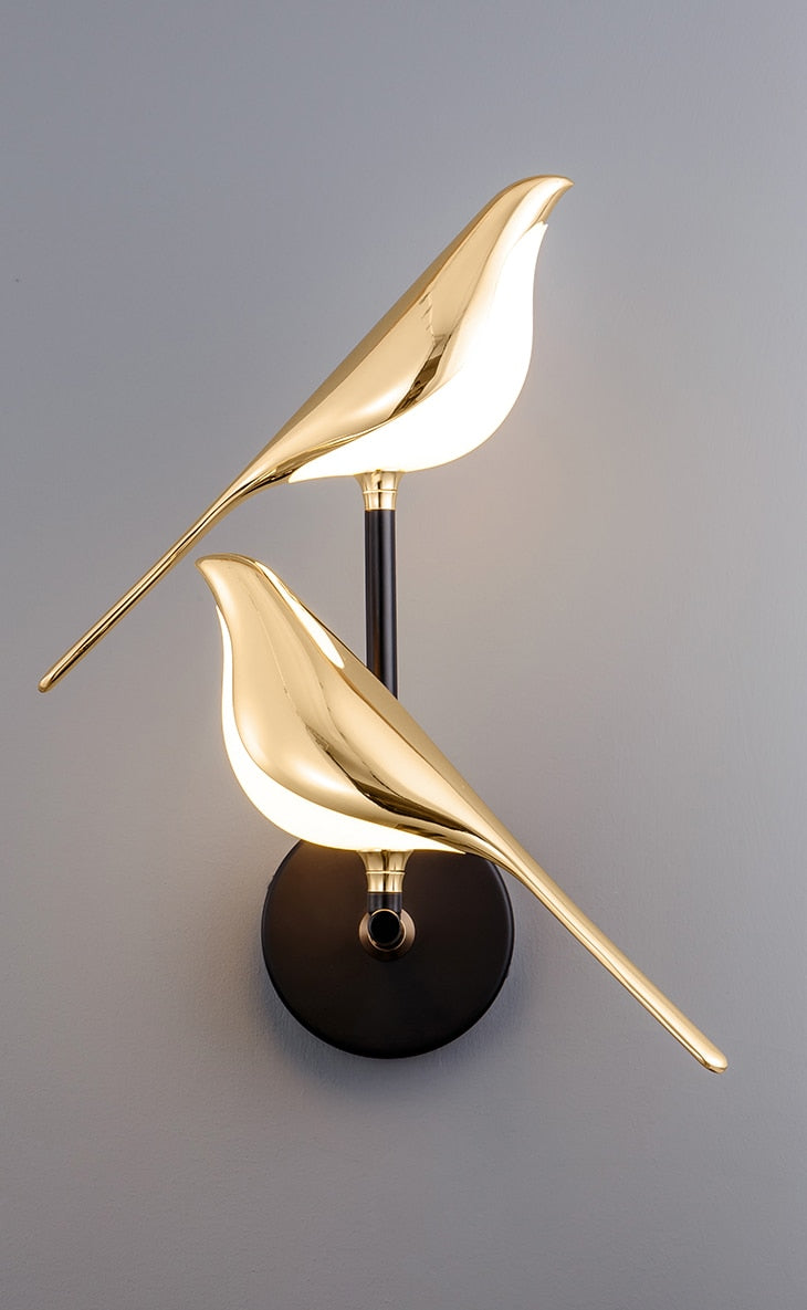 LumiVogel - Moderne wandlamp