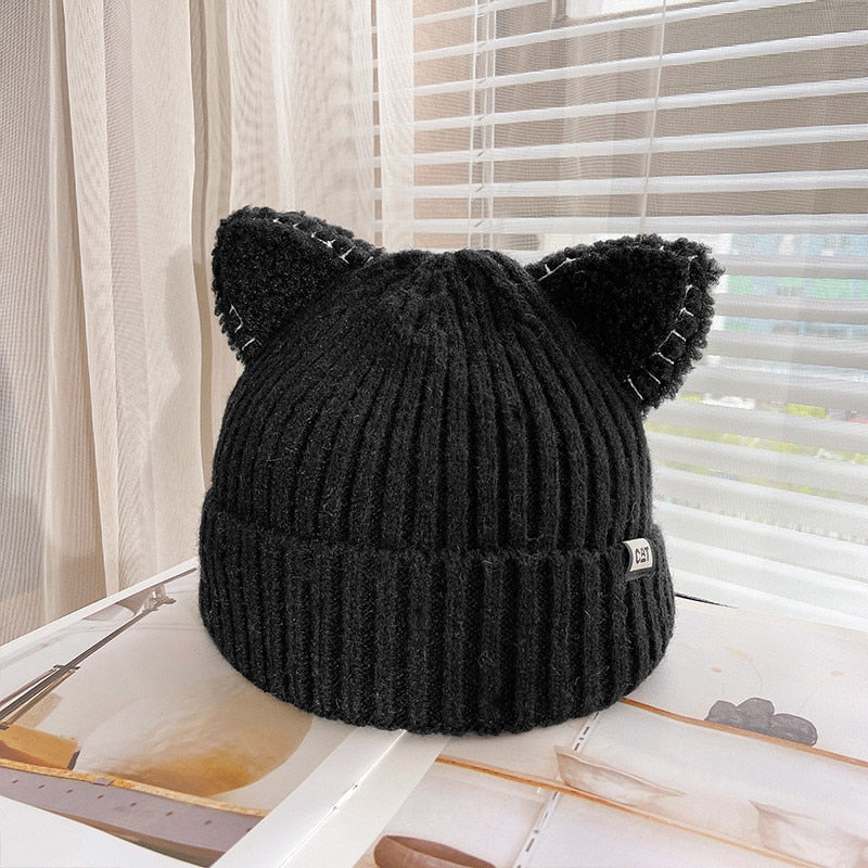 CatHat - Beanie met kattenoortjes