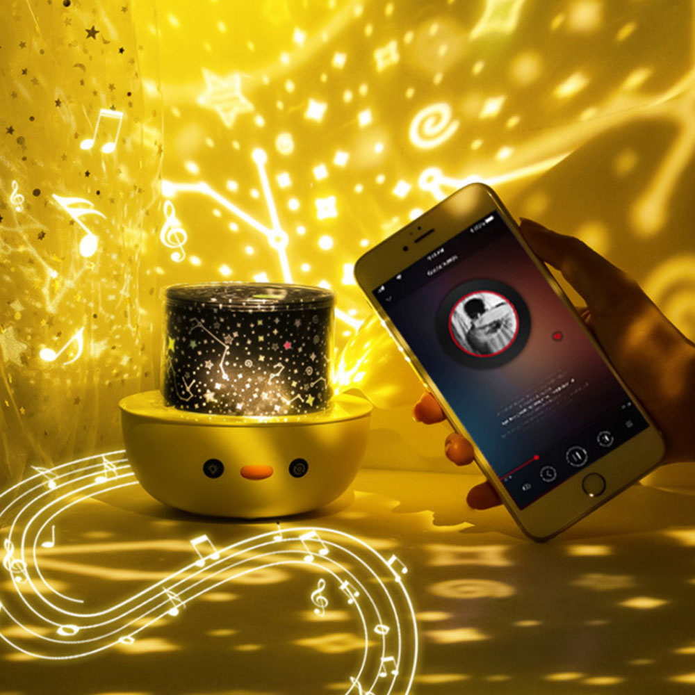 MagicLight - Sterrenhemel Nachtlamp Projector met bluetooth