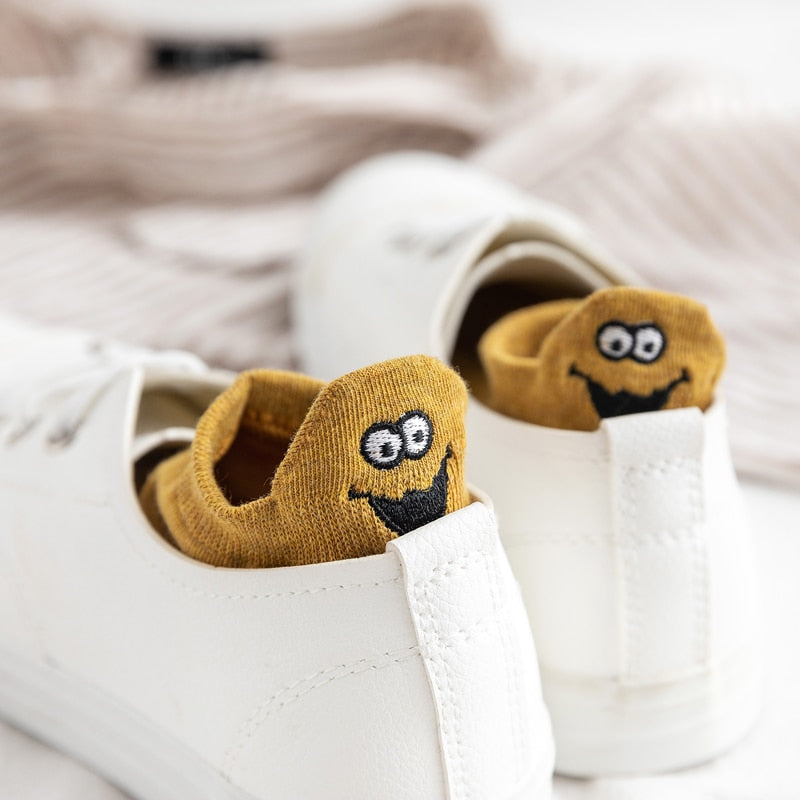 Happy Face Socks - 3 PAAR