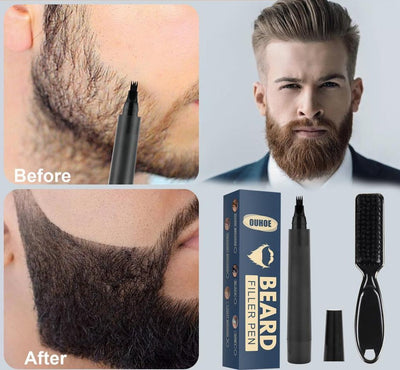 Baard Vuller Setset - Strakke en vollere baard voor alle mannen!