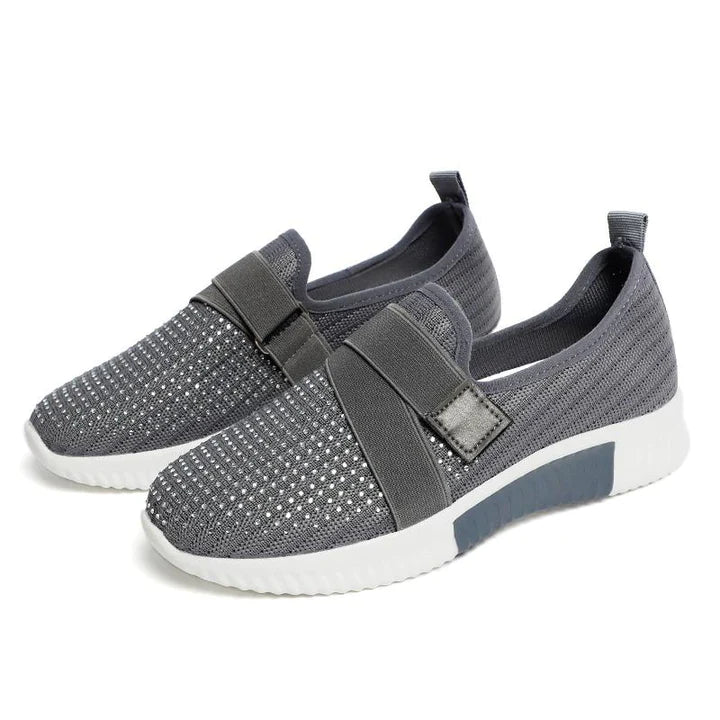 Ginevra™ - Slip-On Dames Sneakers met Klittenband