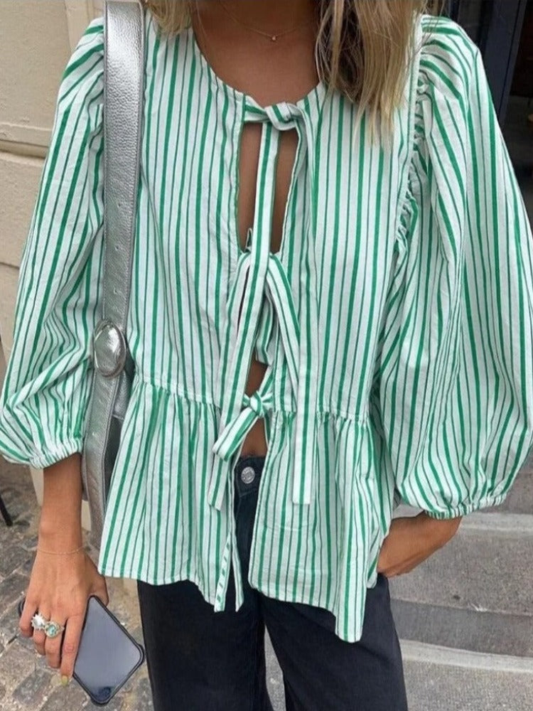 Caroline - Puff Sleeve Blouse