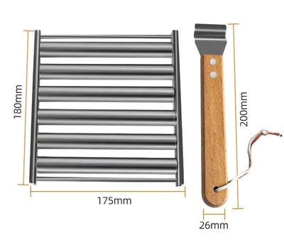 50% KORTING | WurstRoller™ - Roestvrij stalen grill worstenbroodje [Laatste dag korting]