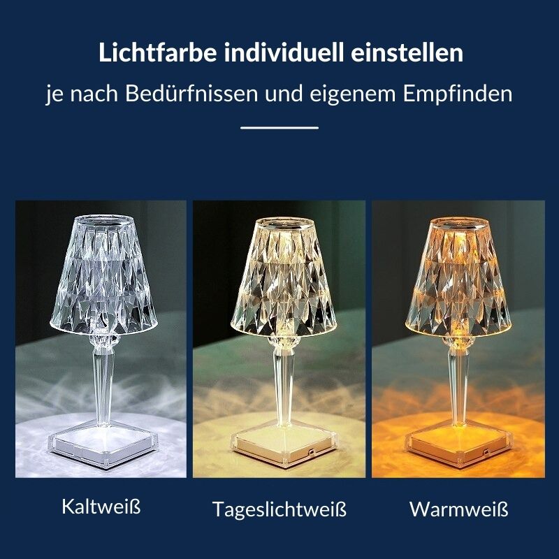 DiamondCrystal™ - Diamant Kristall LED Lampe