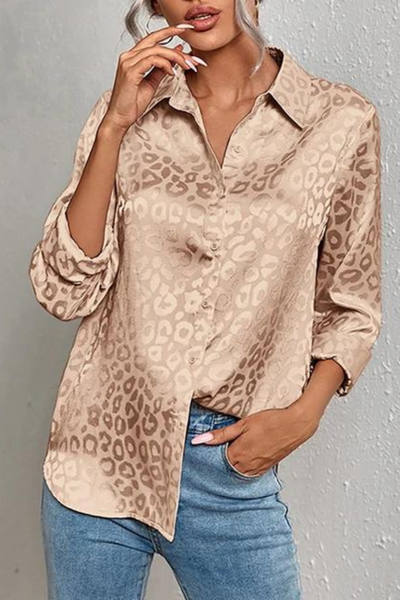 Lila - Zijde Ogende Blouse