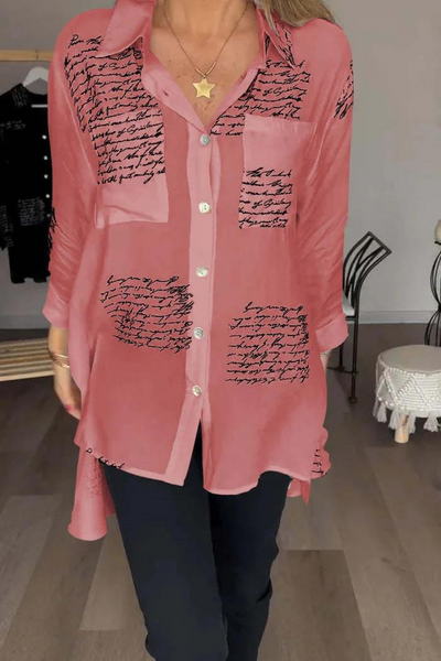 Lucy - Letter Blouse