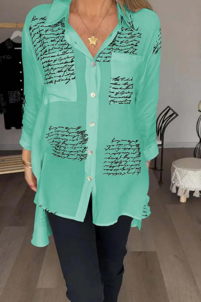 Lucy - Letter Blouse