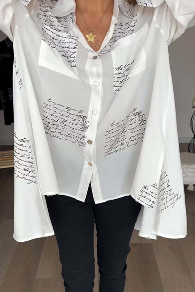 Lucy - Letter Blouse