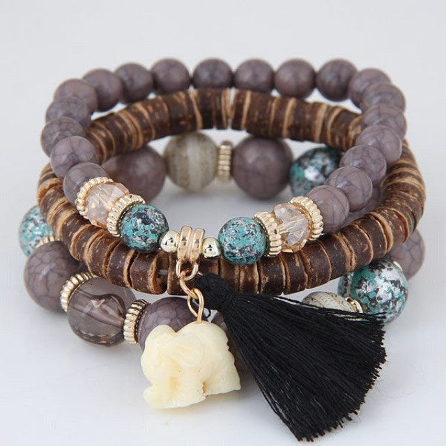 Boheemse Armband Met Franjes