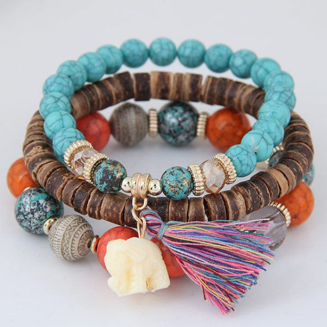 Boheemse Armband Met Franjes