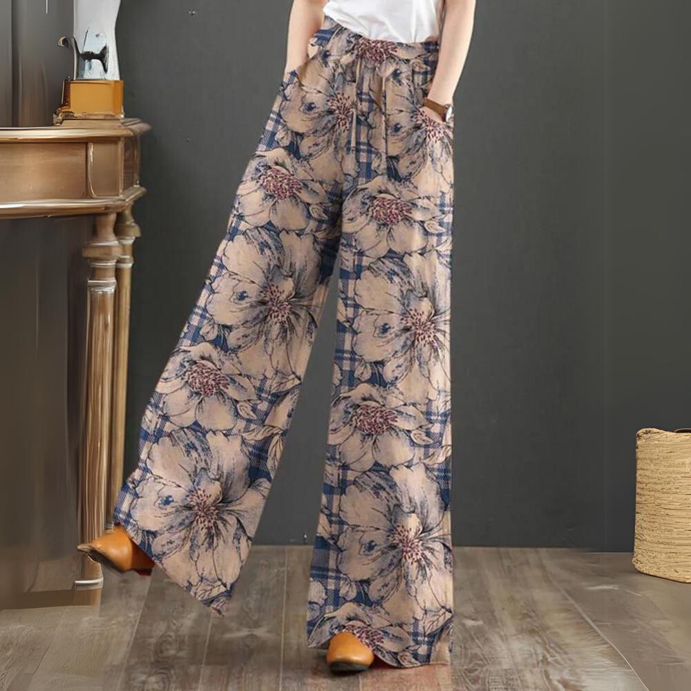 Laurence - Bohemian broek met elastische taille