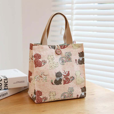 Casual Tas Met Dierenprint