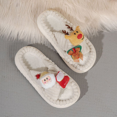 Kerst Pluche Pantoffels