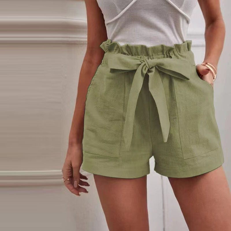 【Katoen En Linnen】Casual Effen Shorts