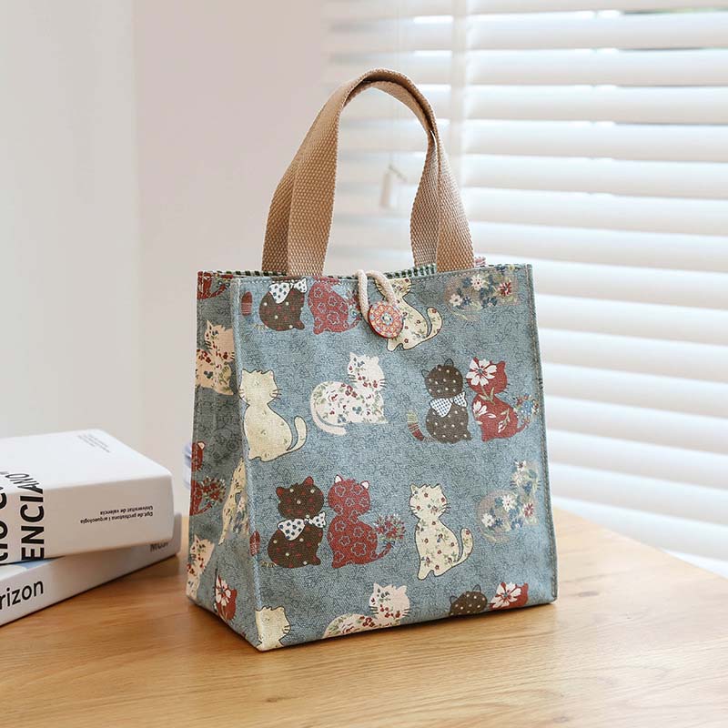 Casual Tas Met Dierenprint