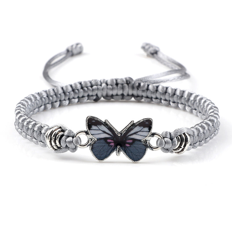 Vlinder Handgeweven Armband