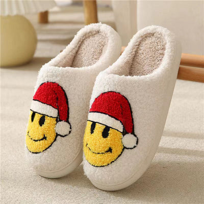 Casual Pluche Kerstpantoffels