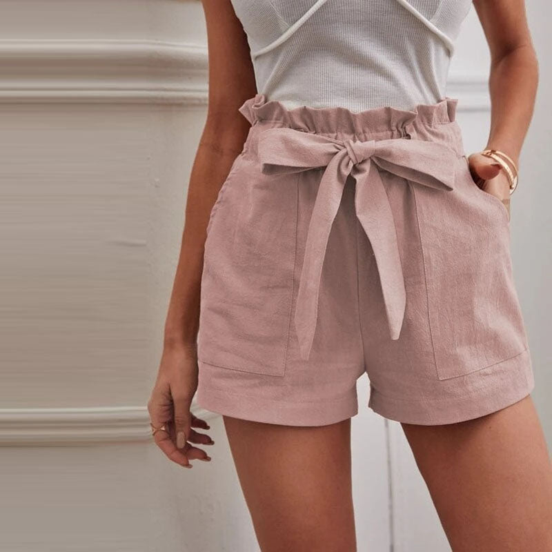 【Katoen En Linnen】Casual Effen Shorts