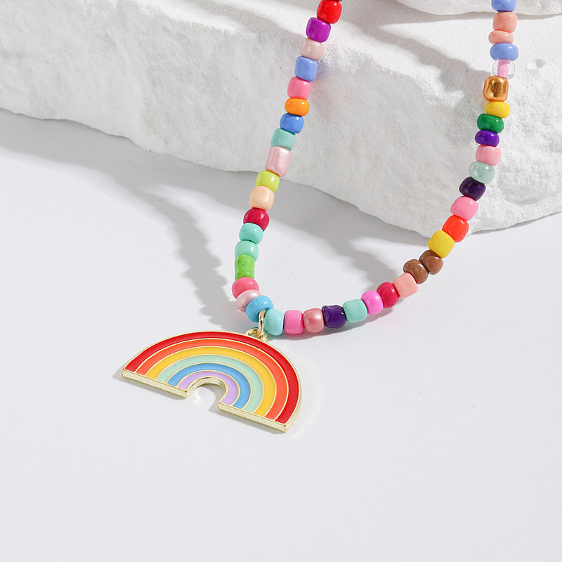 Regenboog Hanger Ketting