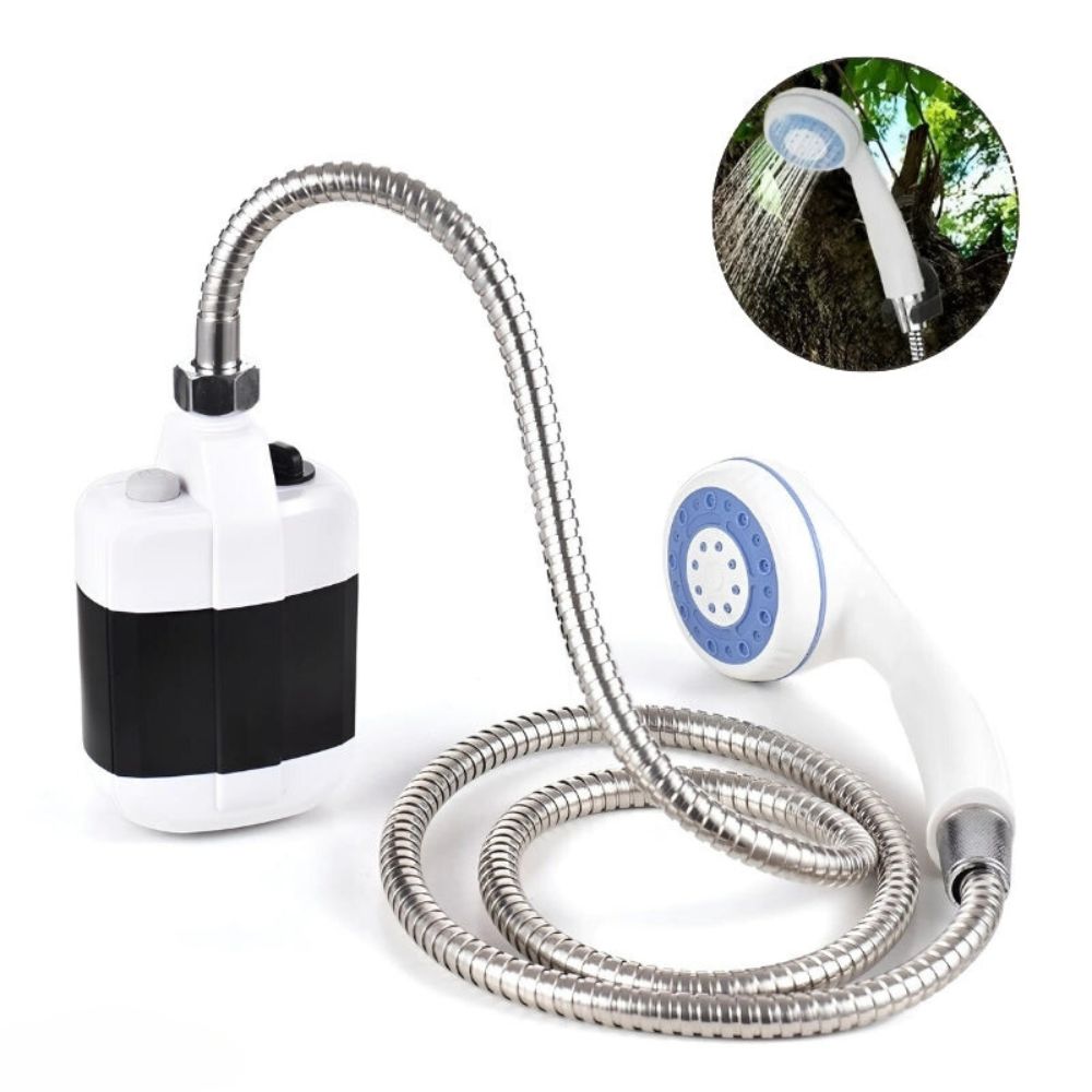 50% KORTING | OutdoorShower™ - Draagbare camping douche set met USB oplaadstation [Laatste dag korting]