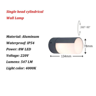 PathGlow - Moderne LED Buitenwandlamp