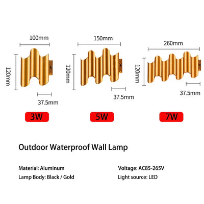 ElementGuard - Aluminium Wandlamp