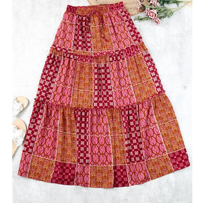 Pernille - Elegante Bohemian Rok