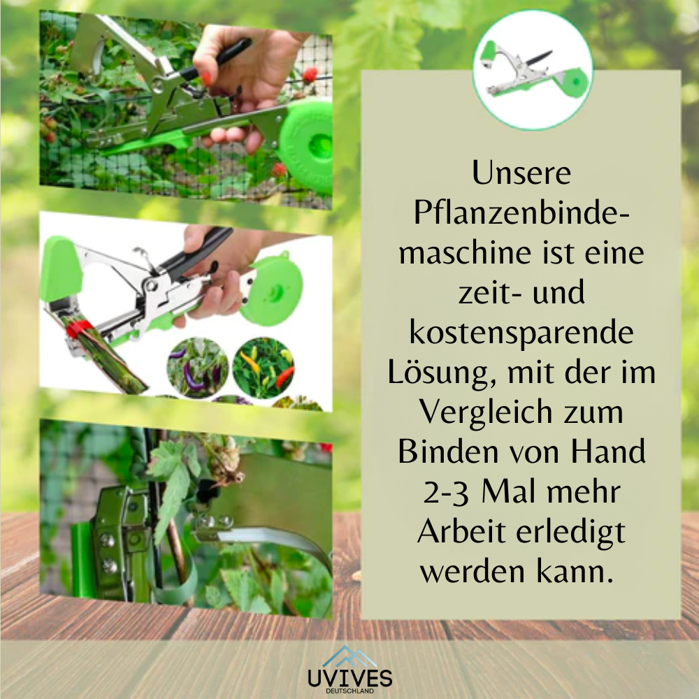 50% KORTING | PlantTie™ - Bindgereedschap voor planten - Incl. 10 rollen tape [Laatste dag korting]