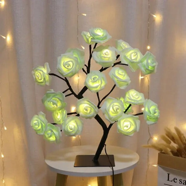 LED Flora Tafellamp - Een romantisch lichtspektakel in elke kamer.