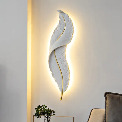 FeatherGlow Wandlamp - Moderne verfijning