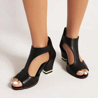 Camilla™| Sandalen met orthopedische hak