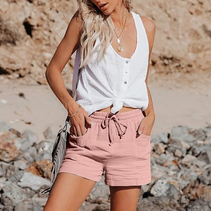 Susan - Katoenen Zomer Short