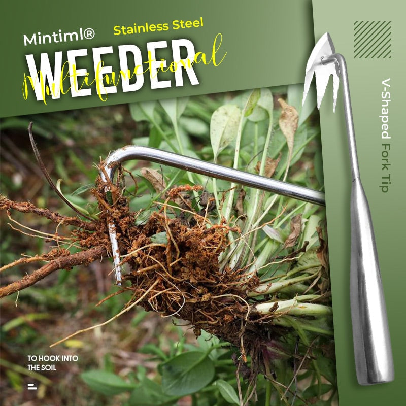 Super-Weeder® | Einfaches & müheloses Unkrautentfernungswerkzeug aus Edelstahl