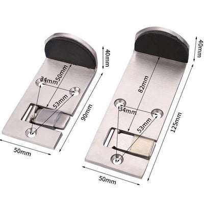 1+1 GRATIS | SafeLatch™ - Deurstopper van verdikt roestvrij staal [Laatste dag korting]