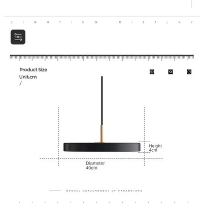 MetalGlow - UFO Metalen LED Hanglamp