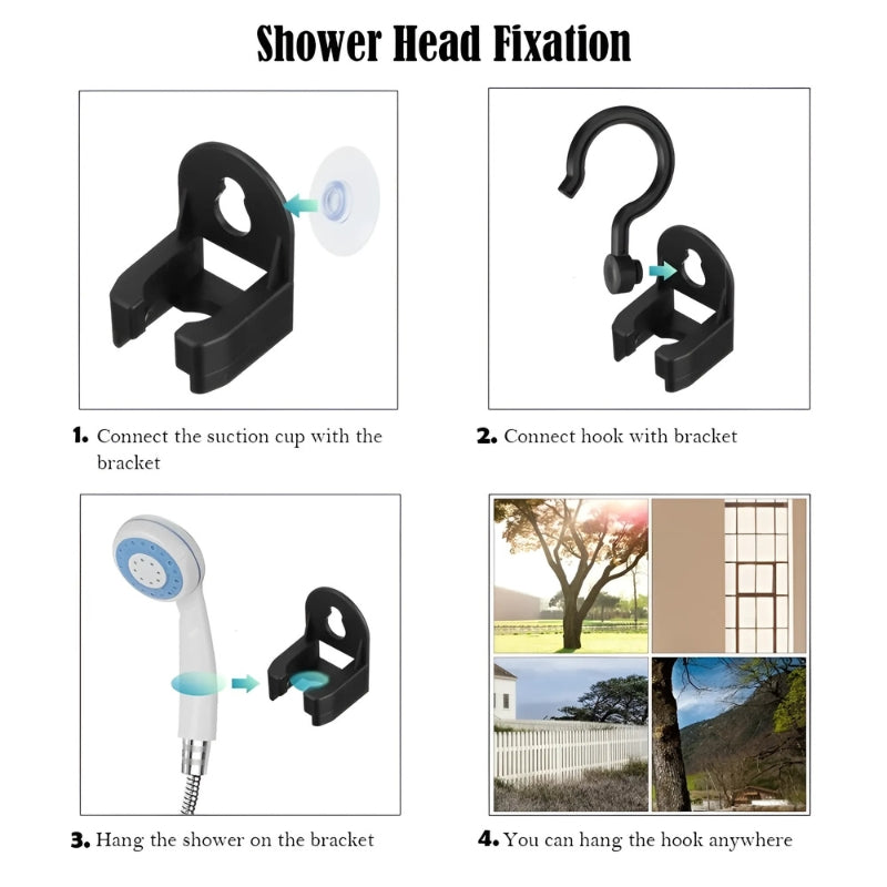 50% KORTING | OutdoorShower™ - Draagbare camping douche set met USB oplaadstation [Laatste dag korting]